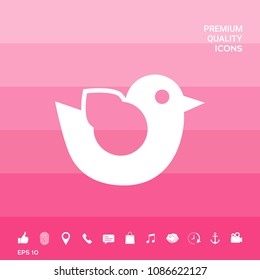 Bird symbol icon