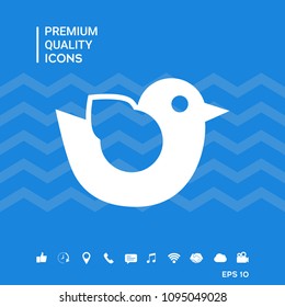 Bird symbol icon