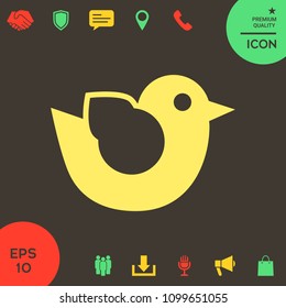 Bird symbol icon