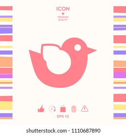 Bird symbol icon
