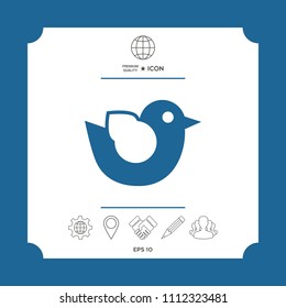 Bird symbol icon