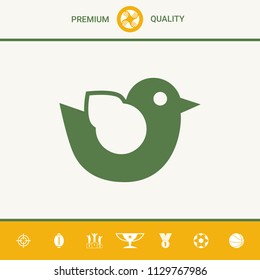 Bird symbol icon