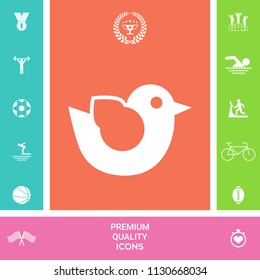 Bird symbol icon