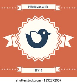 Bird symbol icon