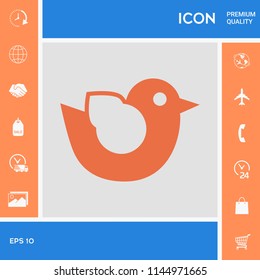 Bird symbol icon