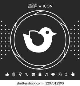 Bird symbol icon