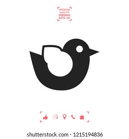 Bird symbol icon