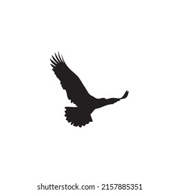 Bird symbol silhouette . Bird vector