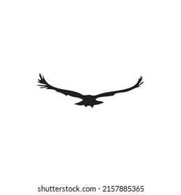 Bird symbol silhouette . Bird vector