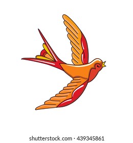 bird Tattoo style