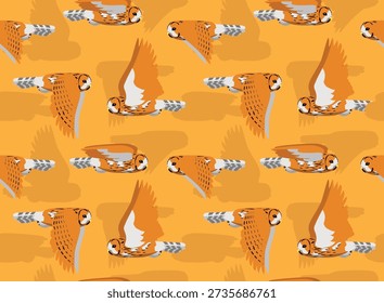 Bird Tawny Owl Seamless Background Wallpaper Pattern