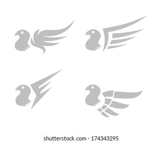 bird theme art illustration collection
