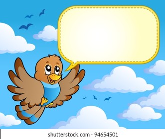 Bird theme image 4 - vector illustration.