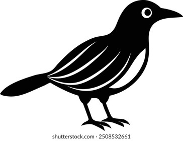 bird this is a editable eps file vector silhouette illustration 