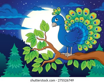 Bird topic image 2 - eps10 vector illustration.