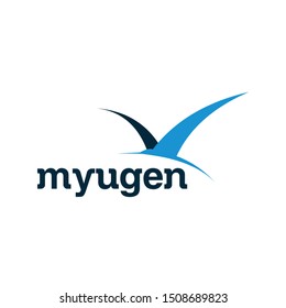 bird travel logo vector design