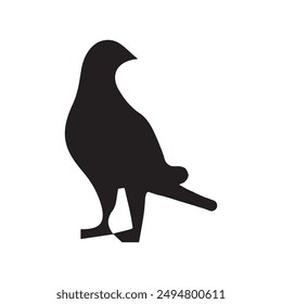 Bird Vector art Silhouette Illustration eps