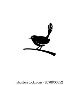 diseño de vector de pájaro para icono, símbolo o logotipo