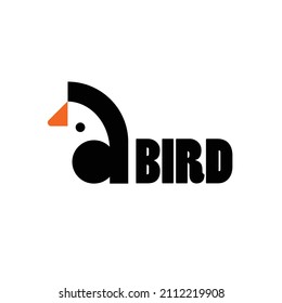 Bird Vector Design on white background