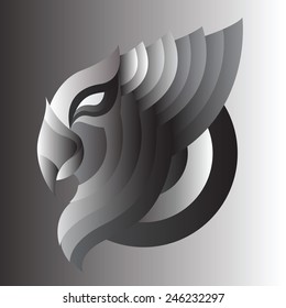 bird vector gradient