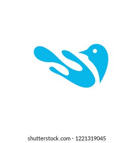 Bird Vector Graphic Icon Template Download Modern