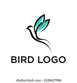 bird vector graphic illustration .