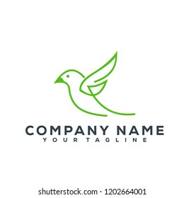 Bird Vector Graphic Template Download Modern