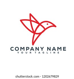 Bird Vector Graphic Template Download Modern