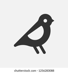 Bird. Vector icon