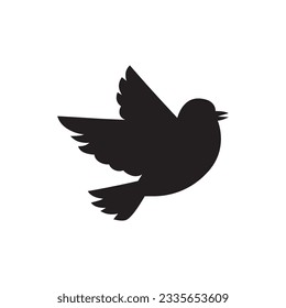 Bird vector icon. Birds flat sign design. Bird symbol pictogram. UX UI icon