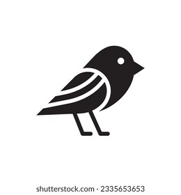 Bird vector icon. Birds flat sign design. Bird symbol pictogram. UX UI icon