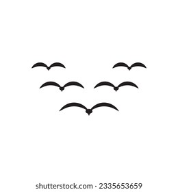 Icono de vector de pájaro. Diseño de señales planas para aves. Pictograma con símbolo de pájaro. icono de interfaz de usuario de UX