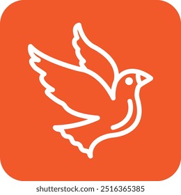 Bird Vector Icon Design Illustration