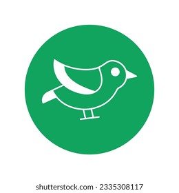 Bird Vector icon which can easily modify or edit

