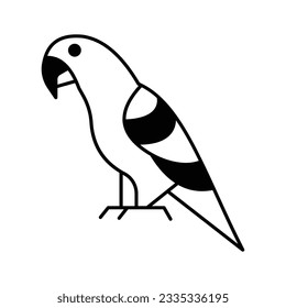 Bird Vector icon which can easily modify or edit

