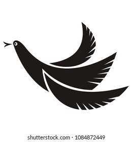 Bird. Vector illustration