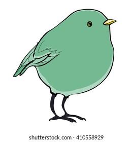 bird - vector illustration