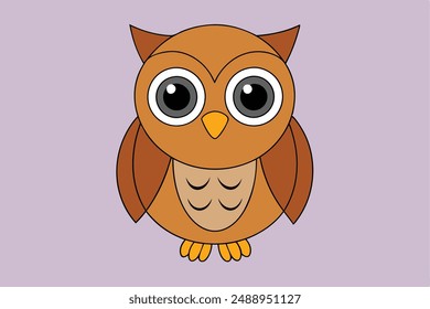 Bird Vector Illustration | Cartoon, Clipart and Line Art Designs for Print
