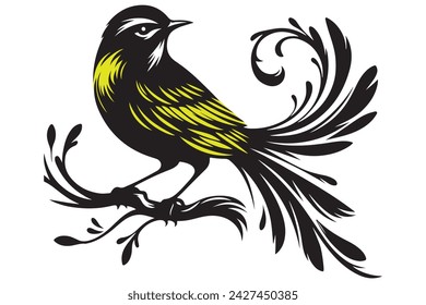 Bird vector illustration for  children 