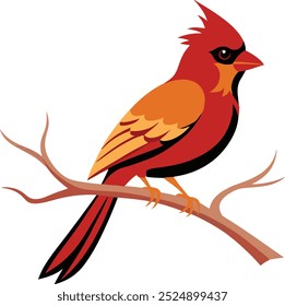 Diseño de Ilustración vectorial de pájaro Descubra una impresionante ilustración de arte de Vector de un pájaro petirrojo. Este diseño detallado y vibrante captura la belleza y el encanto del petirrojo, perfecto para la naturaleza