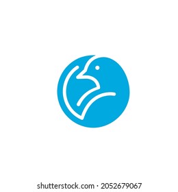 bird vector illustration design template