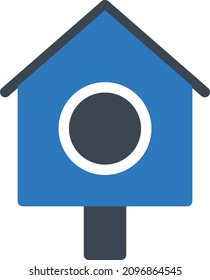 ilustración de vector de pájaro aislada en un fondo transparente. iconos vectoriales de glifo para el concepto o gráficos web.