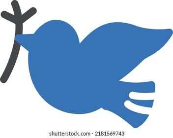Bird Vector illustration on a transparent background.Premium quality symbols.Glyphs vector icon for concept and graphic design.