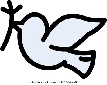 bird Vector illustration on a transparent background.Premium quality symmbols.Stroke vector icon for concept and graphic design.