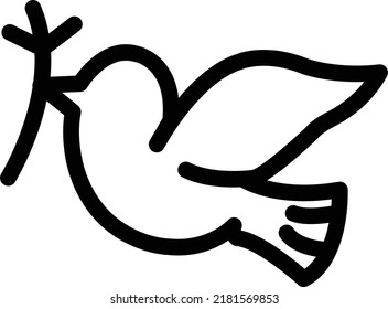 Vogel-Vektorgrafik auf transparentem Hintergrund.Premium-Qualität symmbols.Stroke Vektorsymbol für Konzept und Grafikdesign.