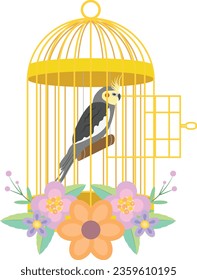 Bird vector image or clip art