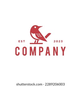 bird vector logo design for company
