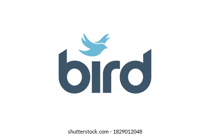 Inspiración en el diseño del logotipo del vector de aves