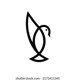 Bird Vector Logo Design Template