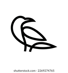 Bird Vector Logo Design Template